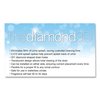 Big D Diamond 3D Urinal Screen, Melon Mist, Clear, PK60 062100